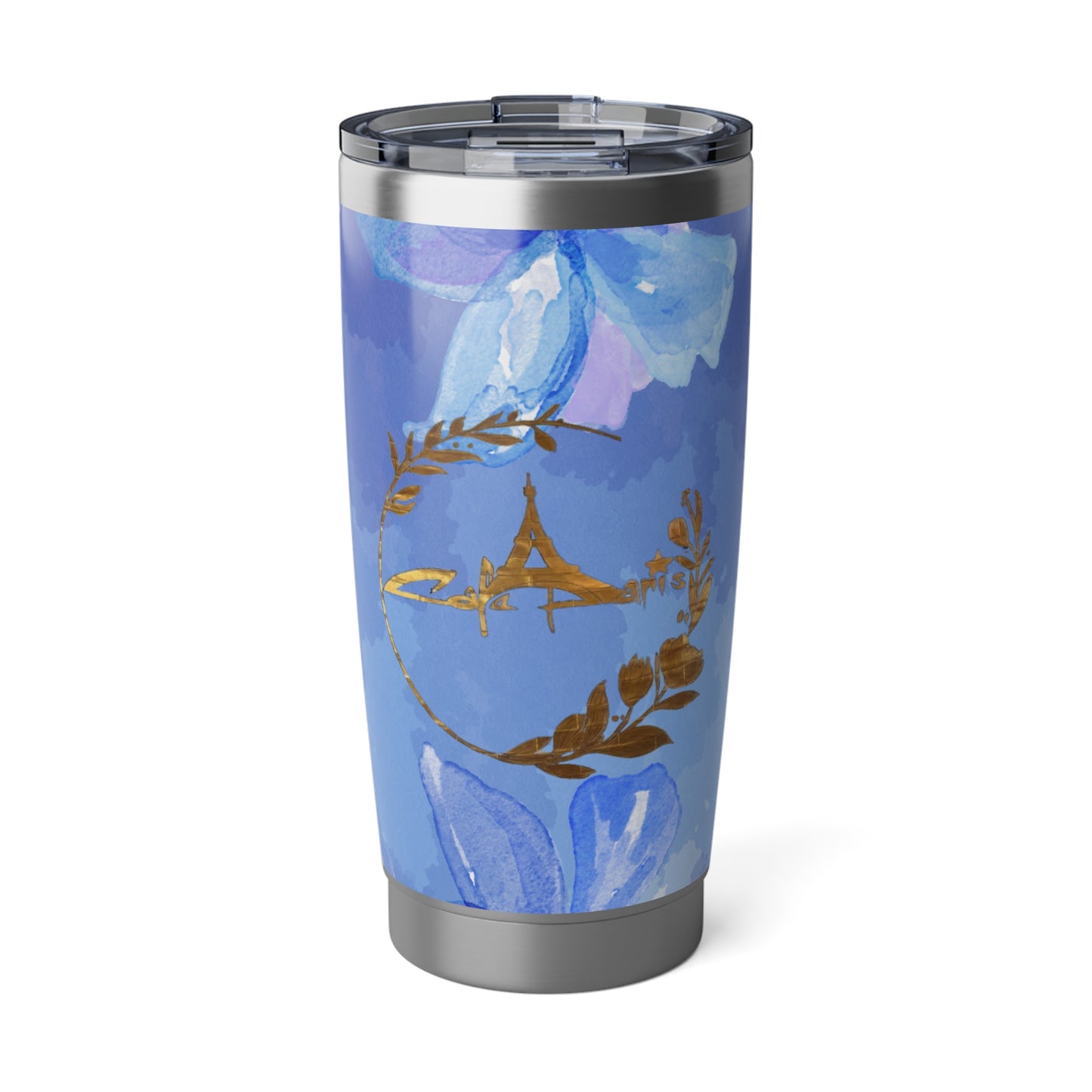 Cafe Paris dans Bleu 20oz Travel Tumbler