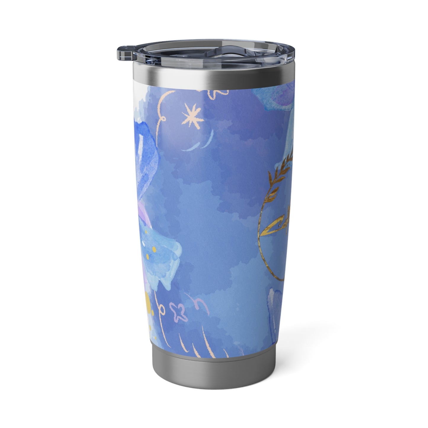 Cafe Paris dans Bleu 20oz Travel Tumbler