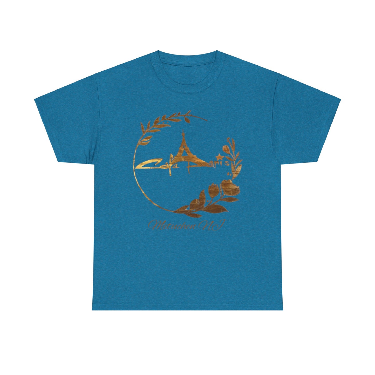 Gold Paris Cafe Tee