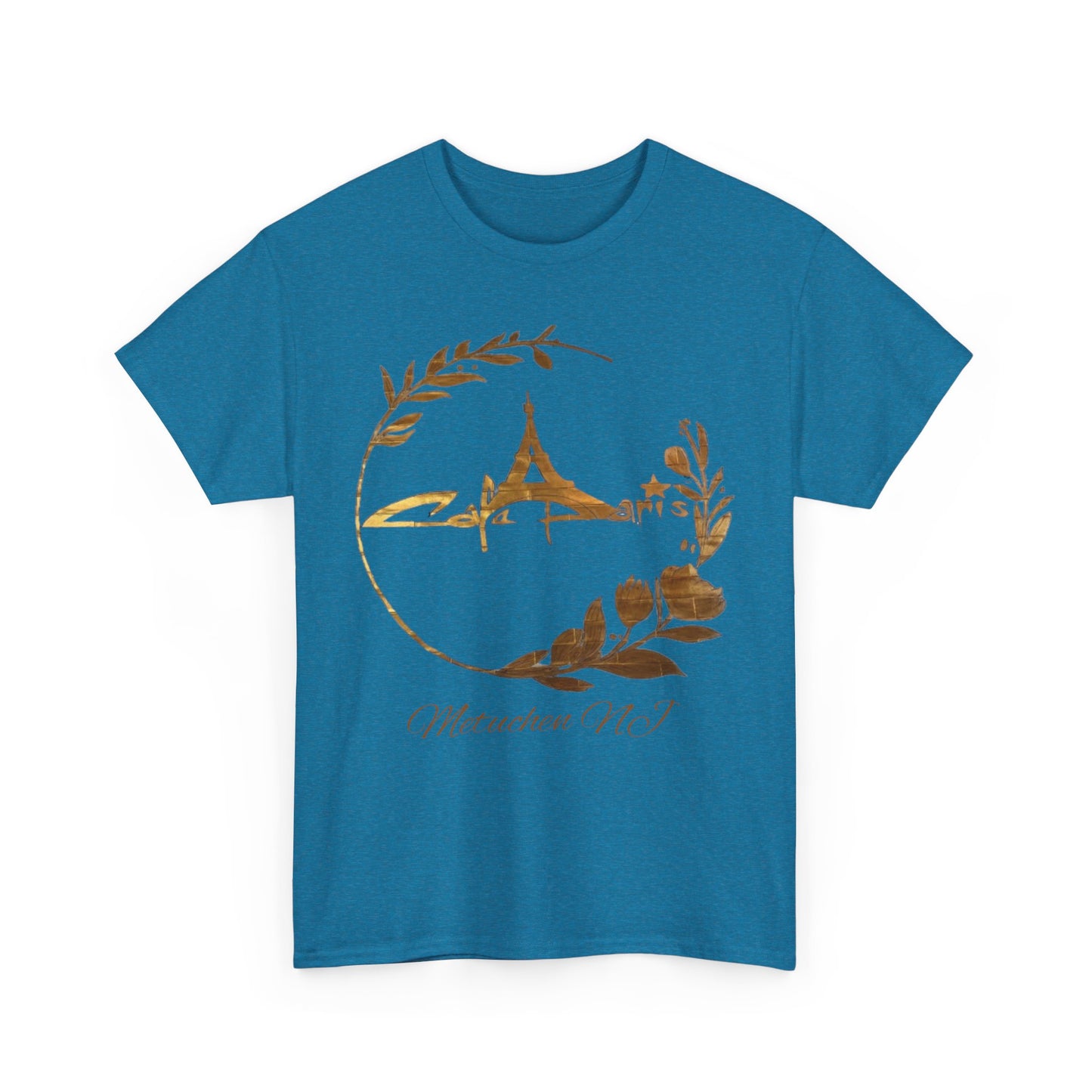 Gold Paris Cafe Tee
