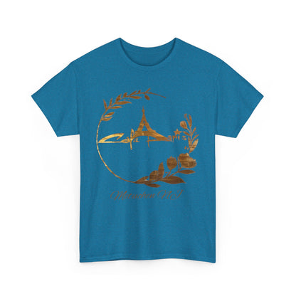 Gold Paris Cafe Tee