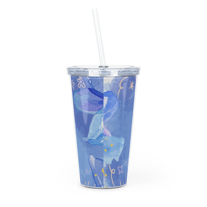 Cafe Paris dans Bleu 20oz Travel Tumbler