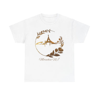 Gold Paris Cafe Tee