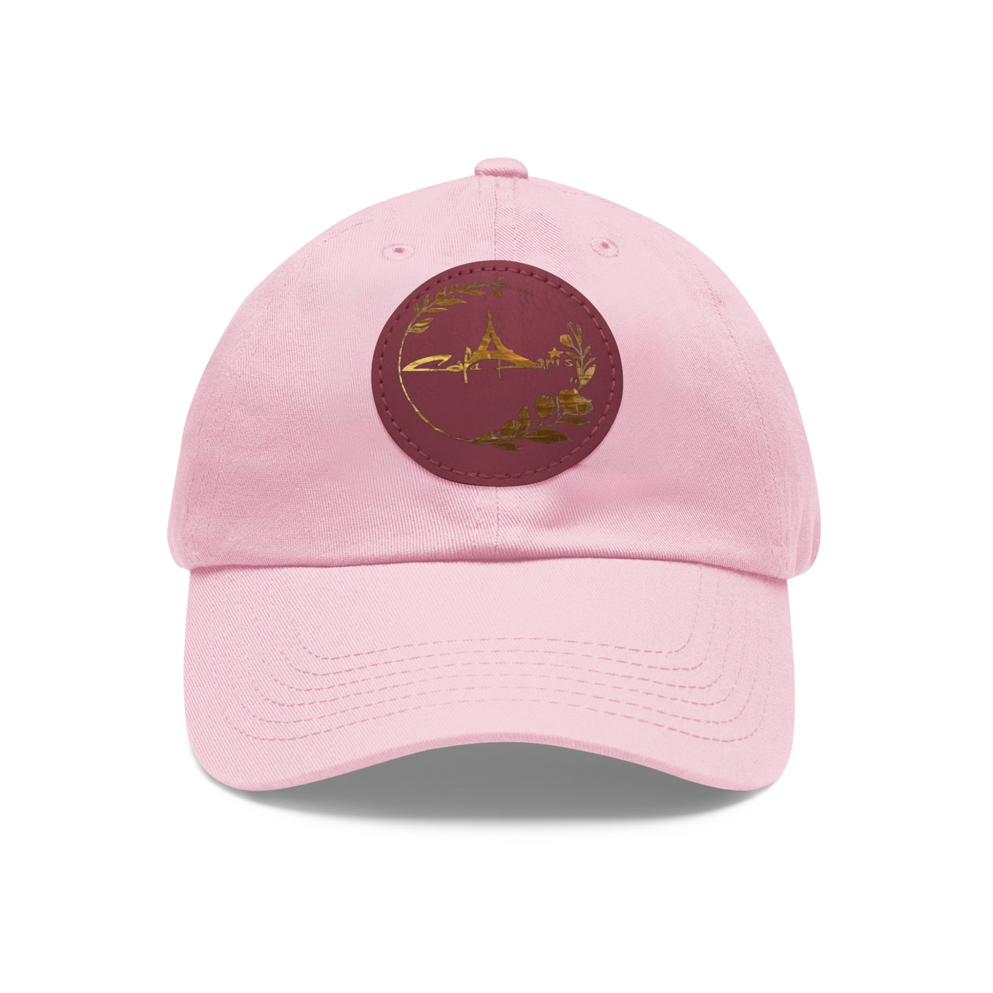 Cafe Paris Hat with Leather Patch - Perfect for Outdoor Adventures