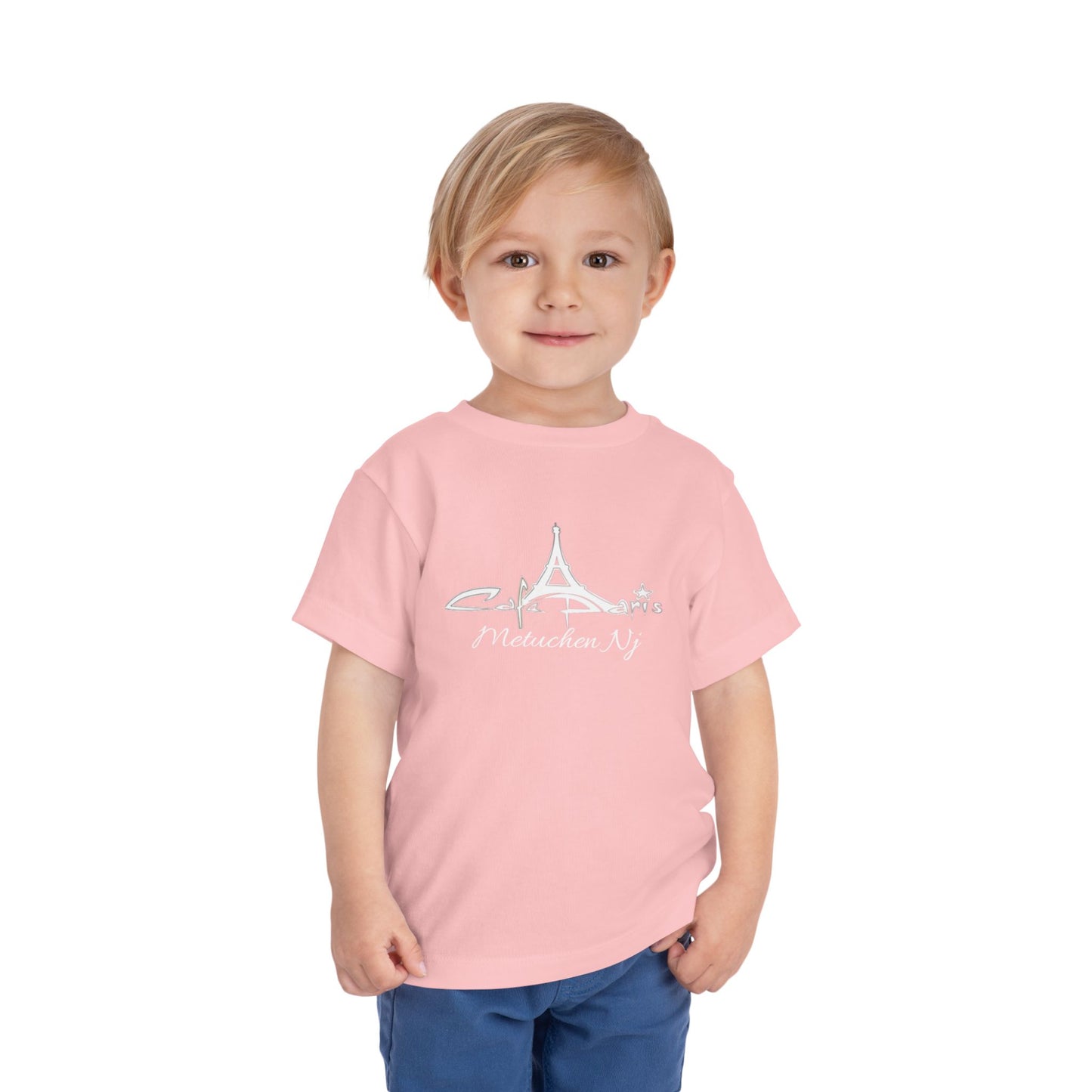 Cafe Paris Toddler Short Sleeve Tee