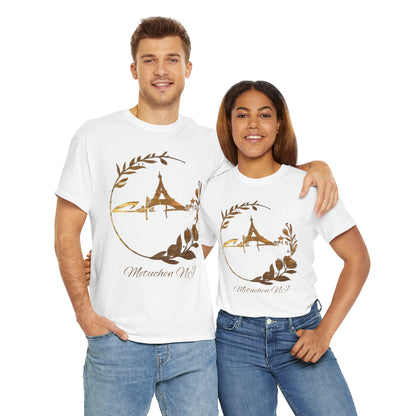 Gold Paris Cafe Tee