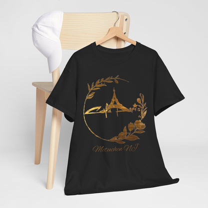 Gold Paris Cafe Tee