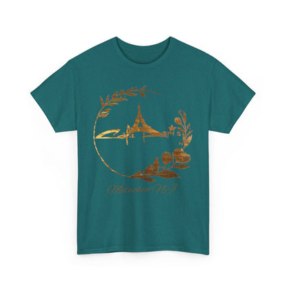 Gold Paris Cafe Tee