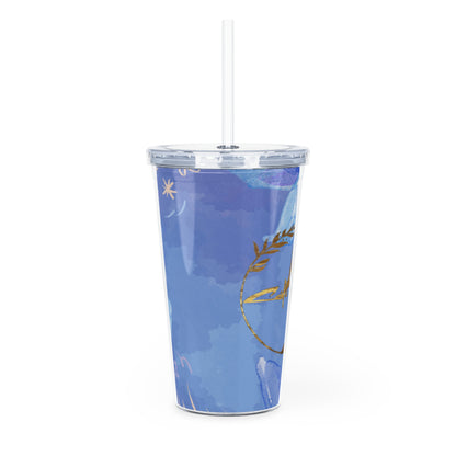 Cafe Paris dans Bleu 20oz Travel Tumbler