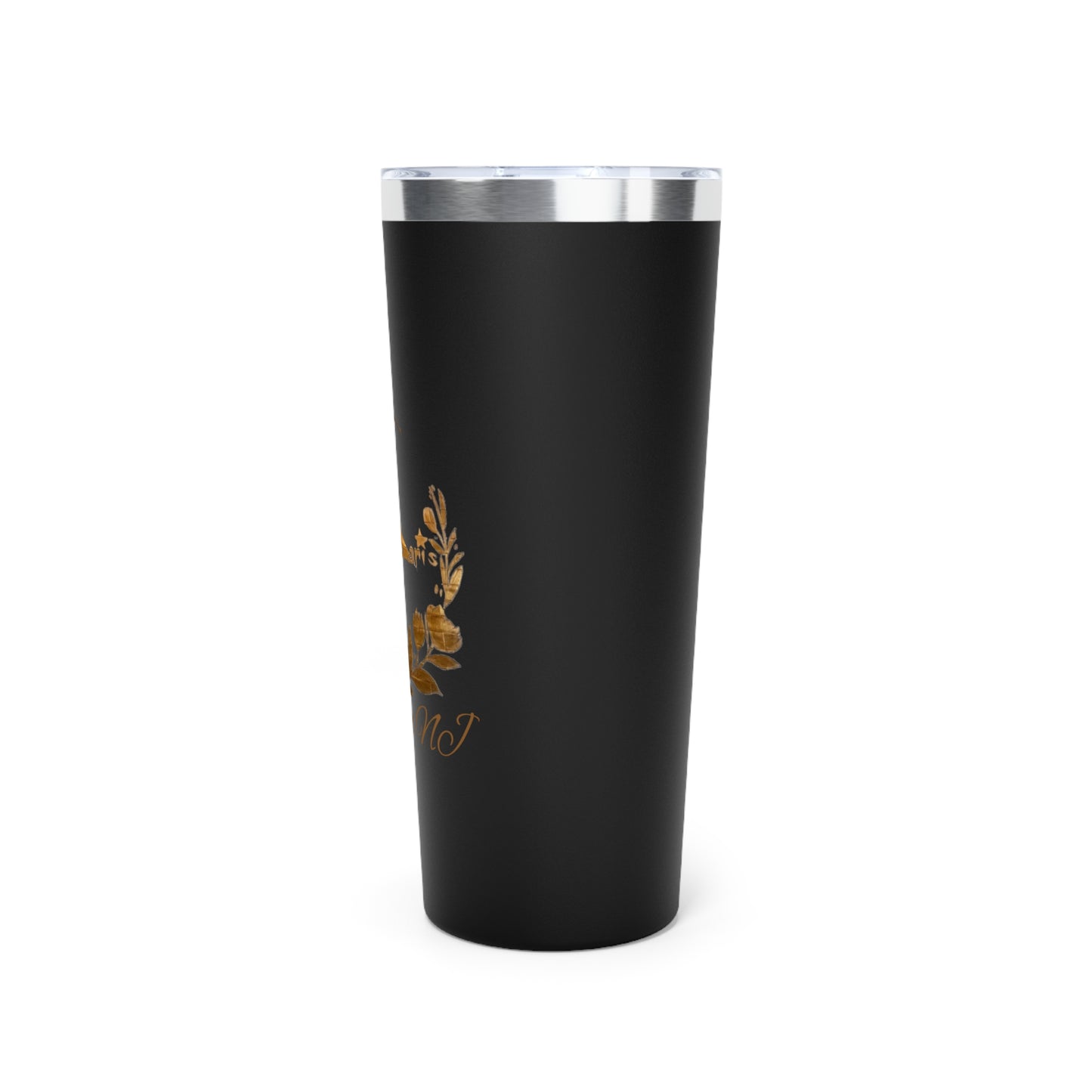 Cafe Paris Motif Copper Vacuum Insulated Tumbler, 22oz
