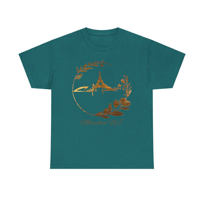 Gold Paris Cafe Tee