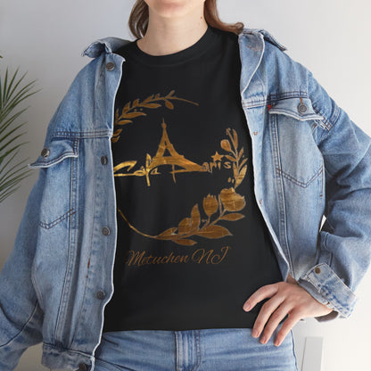 Gold Paris Cafe Tee