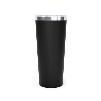Cafe Paris Motif Copper Vacuum Insulated Tumbler, 22oz